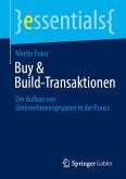 Buy & Build-Transaktionen Buy & Build-Transaktionen
