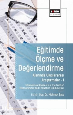 Cover Egitimde Ölcme ve Degerlendirme Alaninda Arastirmalar 1