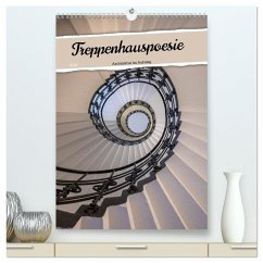 Treppenhauspoesie - Architektur im Aufstieg (hochwertiger Premium Wandkalender 2026 DIN A2 hoch), Kunstdruck in Hochglanz Cover Treppenhauspoesie - Architektur im Aufstieg (hochwertiger Premium Wandkalender 2026 DIN A2 hoch), Kunstdruck in Hochglanz