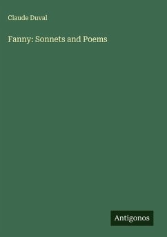 Cover Fanny: Sonnets and Poems
