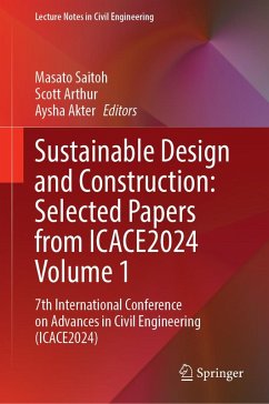 Cover Sustainable Design and Construction: Selected Papers from ICACE2024 Volume 1