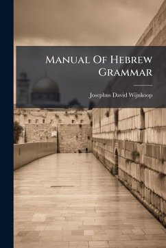 Cover Manual Of Hebrew Grammar