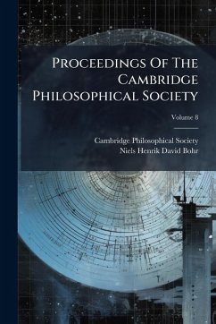 Cover Proceedings Of The Cambridge Philosophical Society
