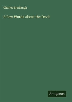 A Few Words About the Devil Cover A Few Words About the Devil