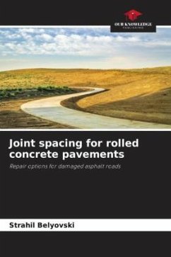 Cover Joint spacing for rolled concrete pavements
