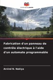 Fabrication d'un panneau de contrôle électrique à l'aide d'un automate programmable