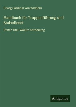 Cover Handbuch für Truppenführung und Stabsdienst