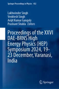 Cover Proceedings of the XXVI DAE-BRNS High Energy Physics (HEP) Symposium 2024, 19-23 December, Varanasi, India