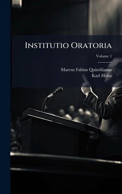 Cover Institutio Oratoria