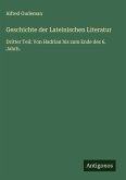 Geschichte der Lateinischen Literatur