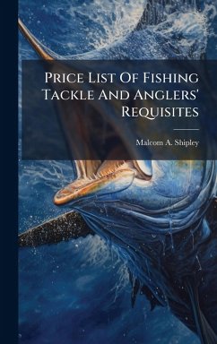Cover Price List Of Fishing Tackle And Anglers' Requisites
