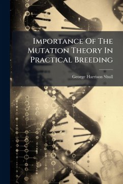 Cover Importance Of The Mutation Theory In Practical Breeding