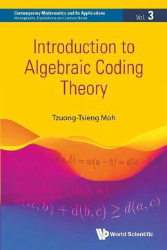 INTRODUCTION TO ALGEBRAIC CODING THEORY INTRODUCTION TO ALGEBRAIC CODING THEORY
