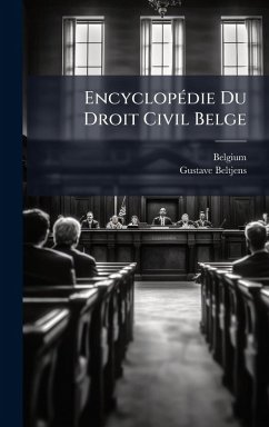 Cover EncyclopÃ(c)die Du Droit Civil Belge