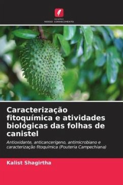 Cover Caracterização fitoquímica e atividades biológicas das folhas de canistel