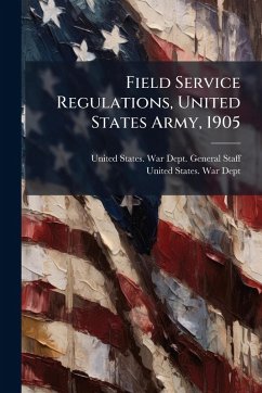 Cover Field Service Regulations, United States Army, 1905
