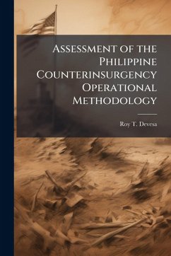 Cover Assessment of the Philippine Counterinsurgency Operational Methodology
