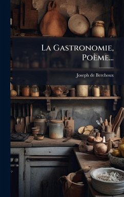 Cover La Gastronomie, Poème...