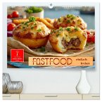 Fastfood einfach lecker (hochwertiger Premium Wandkalender 2026 DIN A2 quer), Kunstdruck in Hochglanz Fastfood einfach lecker (hochwertiger Premium Wandkalender 2026 DIN A2 quer), Kunstdruck in Hochglanz