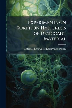 Cover Experiments on Sorption Hysteresis of Desiccant Material