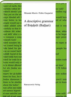 Cover A descriptive grammar of B¿¿a¿r¿t (Ba¿¿ari)