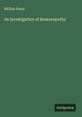 An Investigation of Homoeopathy