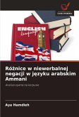 Ró¿nice w niewerbalnej negacji w j¿zyku arabskim Ammani