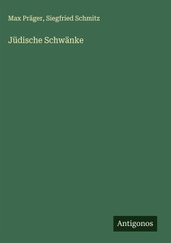 Cover Jüdische Schwänke