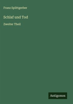 Cover Schlaf und Tod
