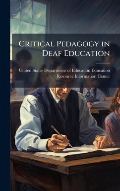 Cover Critical Pedagogy in Deaf Education