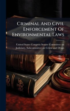 Cover Criminal And Civil Enforcement Of Environmental Laws