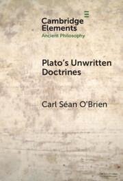 Cover Plato's Unwritten Doctrines