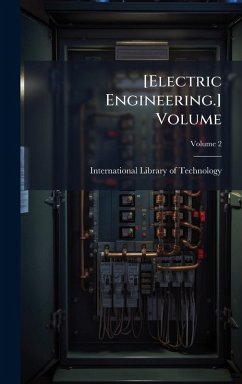 Cover [Electric Engineering.] Volume