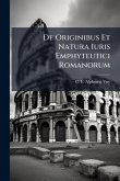 De Originibus Et Natura Iuris Emphyteutici Romanorum De Originibus Et Natura Iuris Emphyteutici Romanorum