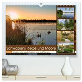 Schwabens Riede und Moore (hochwertiger Premium Wandkalender 2026 DIN A2 quer), Kunstdruck in Hochglanz