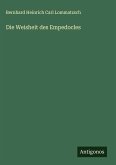 Die Weisheit des Empedocles
