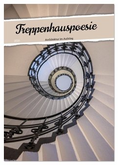 Cover Treppenhauspoesie - Architektur im Aufstieg (Tischkalender 2026 DIN A5 hoch), CALVENDO Monatskalender