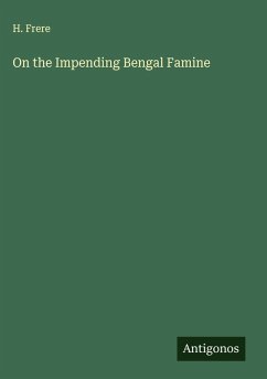 Cover On the Impending Bengal Famine