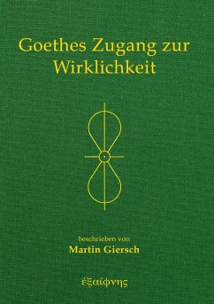 Cover Goethes Zugang zur Wirklichkeit