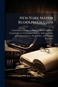 Cover New York Mayor Rudolph Giuliani