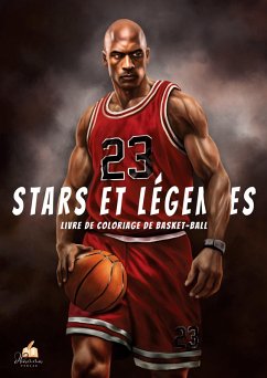 Cover Livre de coloriage de basket-ball - STARS et LÉGENDES