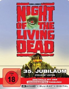 Cover Night of the Living Dead 4K Ultra HD Blu-ray + Blu-ray / 35th Anniversary / Limited Steelbook