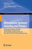 Information Systems Security and Privacy (eBook, PDF)