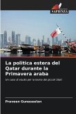 La politica estera del Qatar durante la Primavera araba