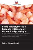Films biopolymères à base de chitosane et d'alcool polyvinylique