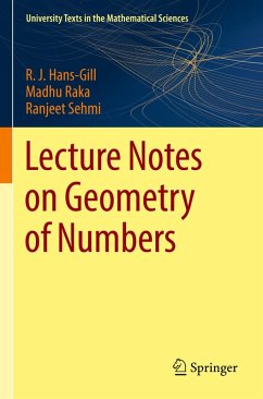 Cover Lecture Notes on Geometry of Numbers