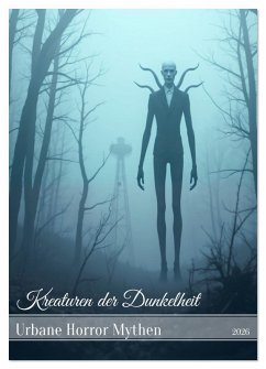 Kreaturen der Dunkelheit - Urbane Horror Mythen (Wandkalender 2026 DIN A3 hoch), CALVENDO Monatskalender Kreaturen der Dunkelheit - Urbane Horror Mythen (Wandkalender 2026 DIN A3 hoch), CALVENDO Monatskalender