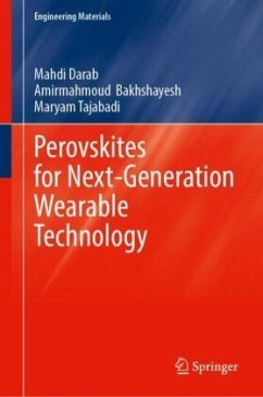 Cover Perovskites for Next-Generation Wearable Technology