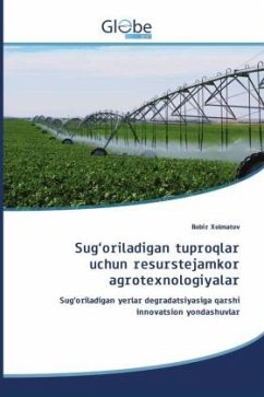 Cover Sug'oriladigan tuproqlar uchun resurstejamkor agrotexnologiyalar