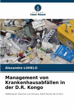 Cover Management von Krankenhausabfällen in der D.R. Kongo